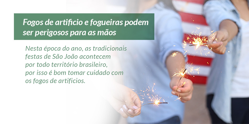 Fogos De Artificio E Fogueiras Podem Ser Perigosos Para As M Os